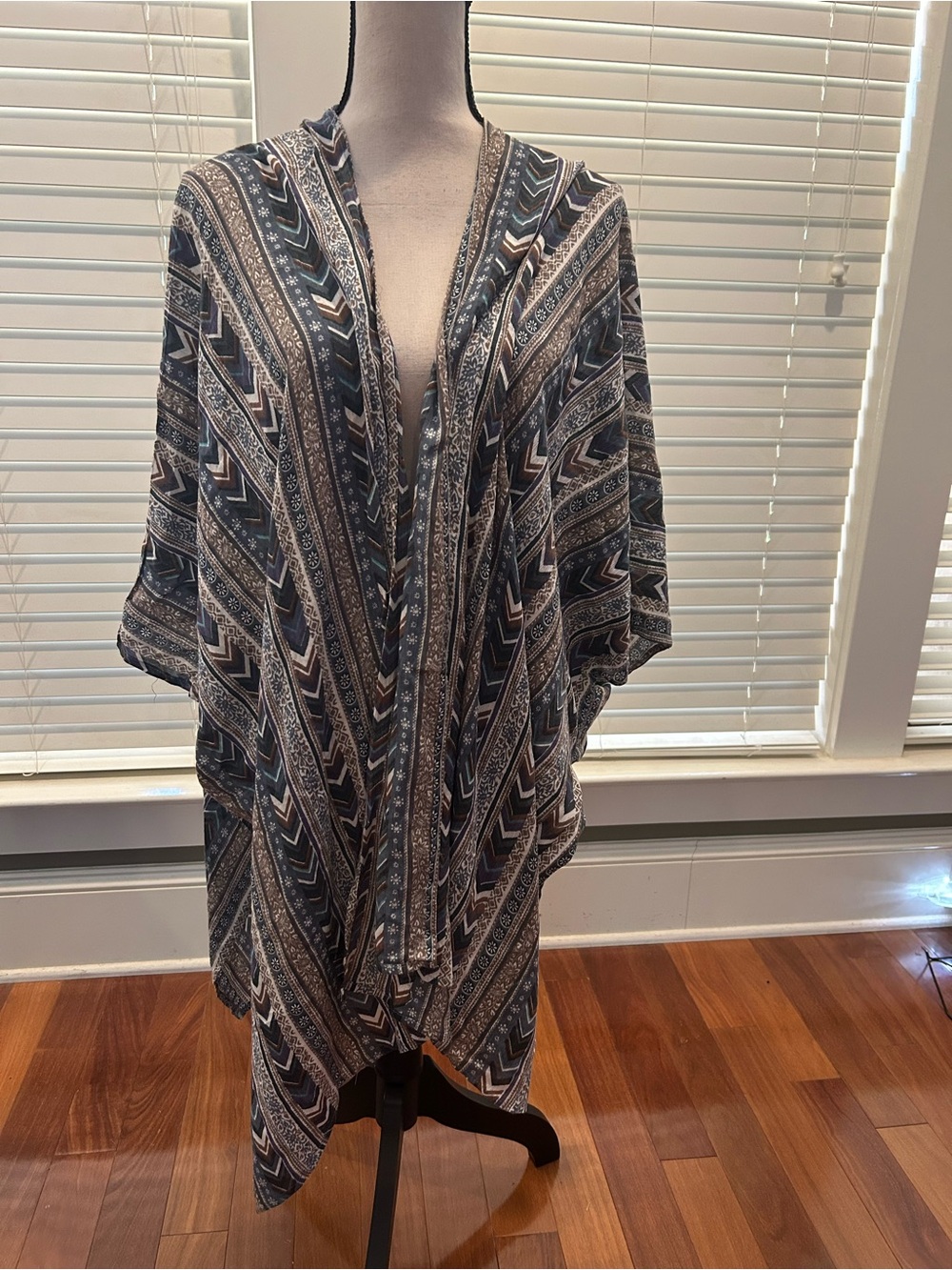 Wishlist Apparel Waterfall Rayon Kimono
